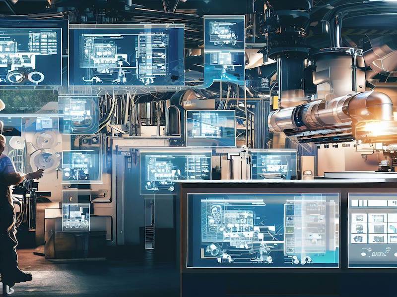 Flexible service model for production lines