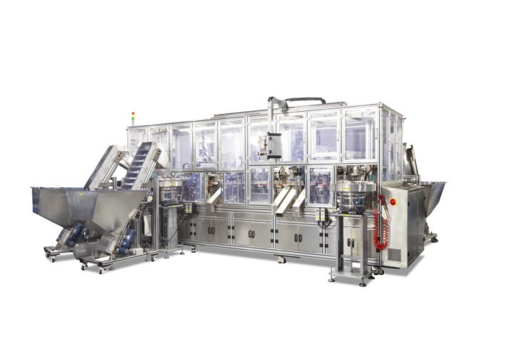 Automatic pump assembly machine